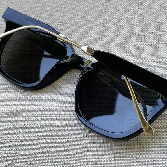 SOJOS Women Sunglasses BlackGold Tone UV400 Protection Eyewear Shades - Picture 5 of 12